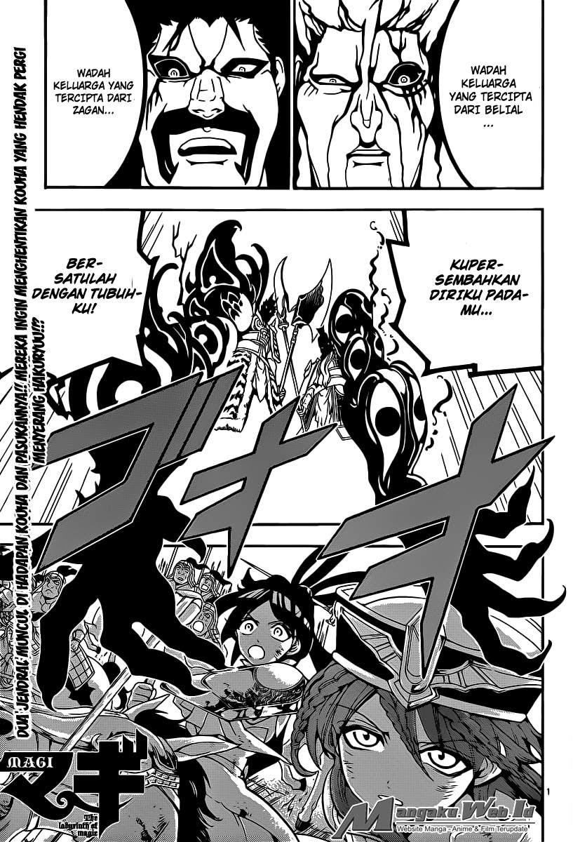 Magi – Labyrinth of Magic chapter 272